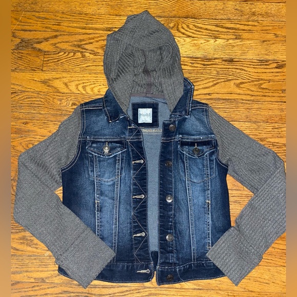Jr girls jean jacket size 12 - Picture 1 of 1